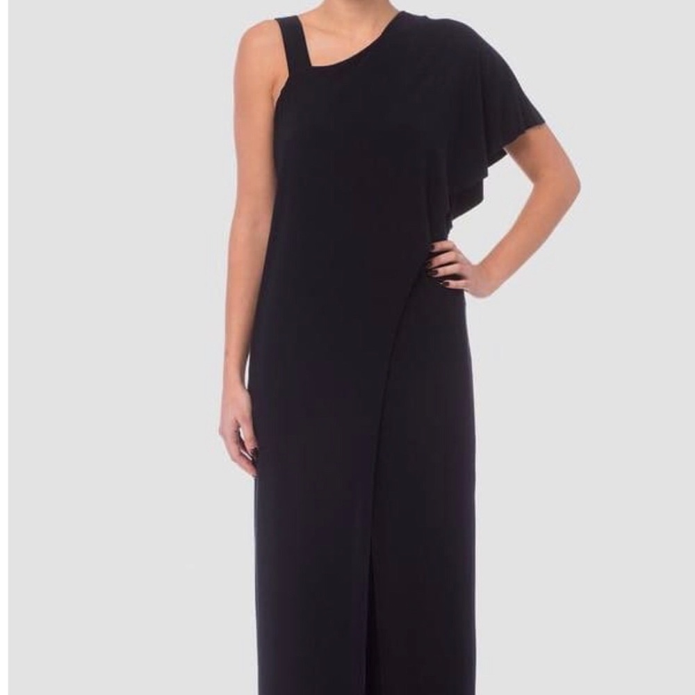 Joseph Ribkoff black jumpsuit, size 10